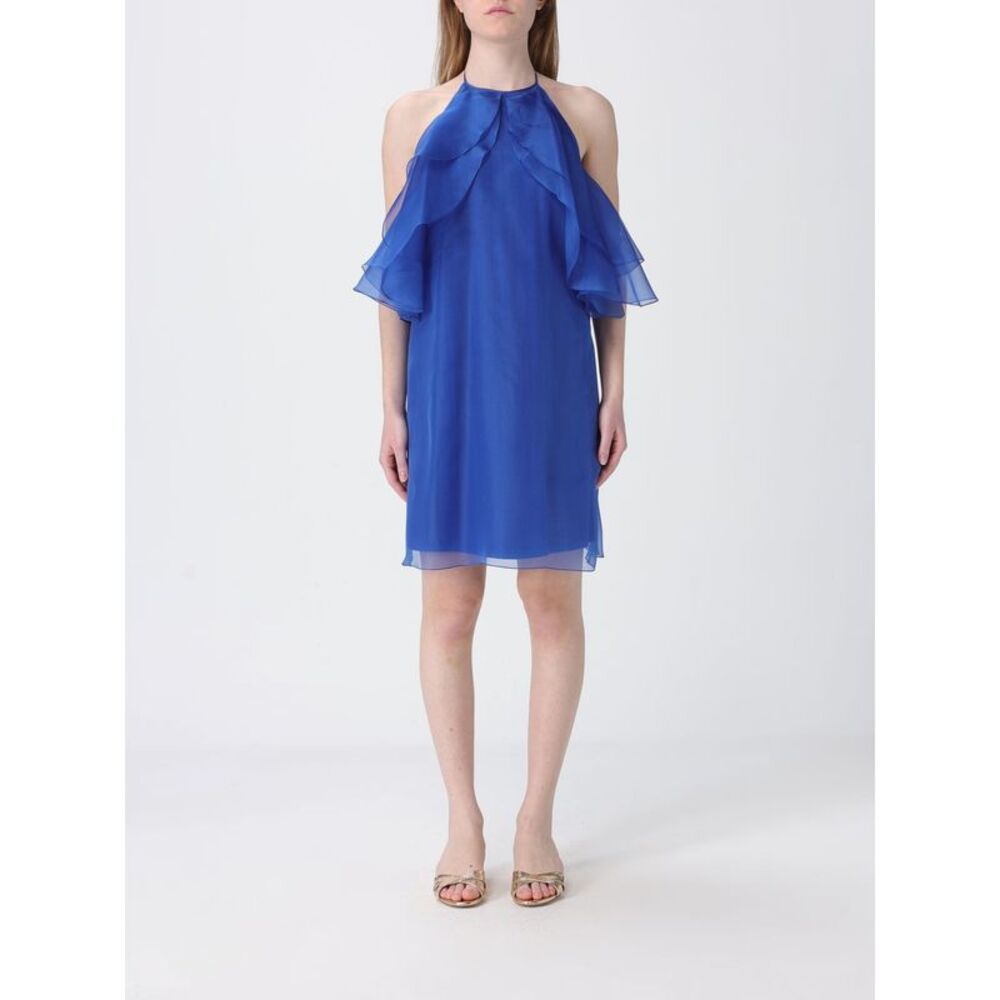 H Couture Dress Woman Royal Blue